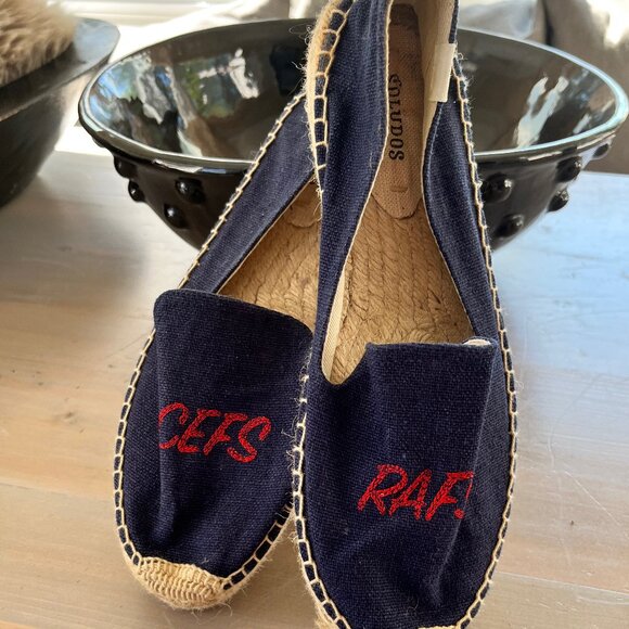 Soludos Navy Espardrilles - Picture 1 of 6